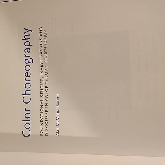 Color Choreography color theory and design paperback text book - Picture 2 of 5